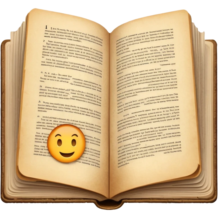 Open book  emoji