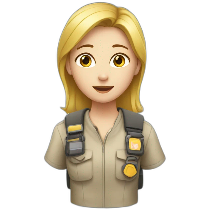 a girl rescue other emoji
