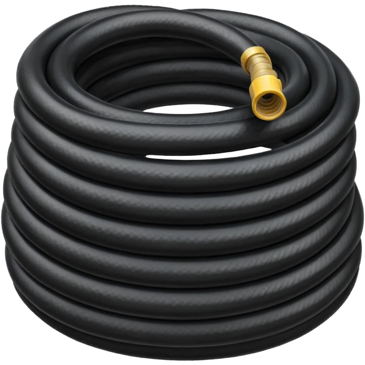 A Hose – coiled water hose emoji