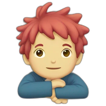 ponyo on the cliff emoji