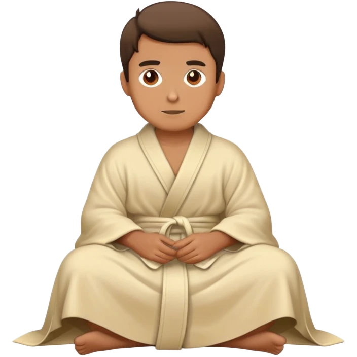 Husband waiting for his wife while she is getting massage emoji