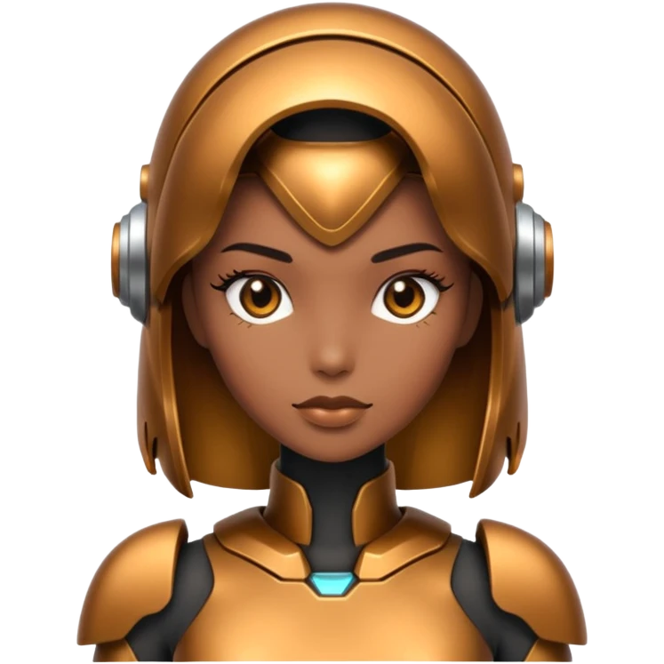 mecha woman emoji