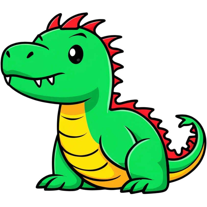 Fierce dragon emoji
