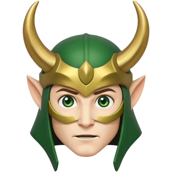 comic book style loki emoji