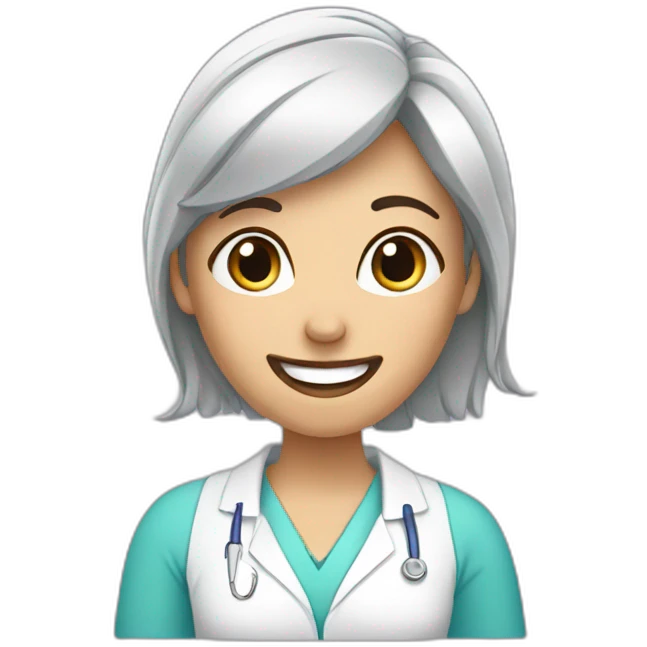 Dentista mujer emoji