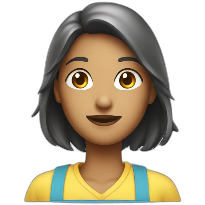Cleaning girl emoji