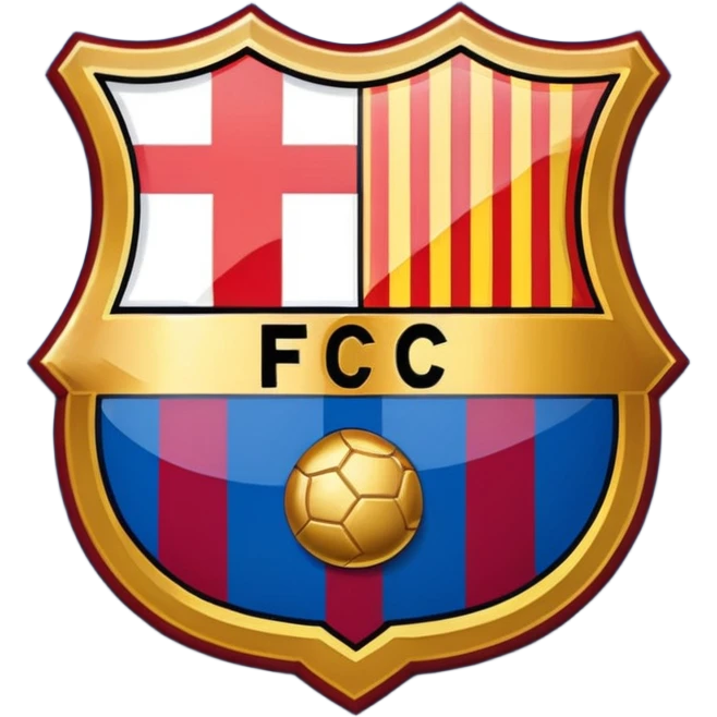 Barcelona FC значок команды emoji