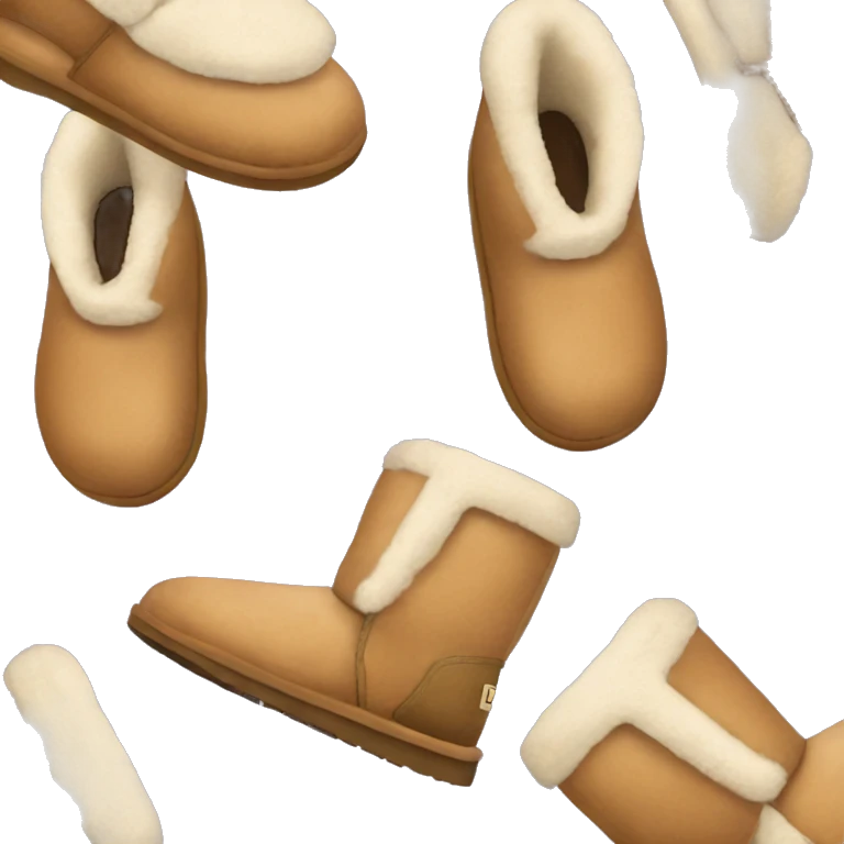 UGG slippers  emoji