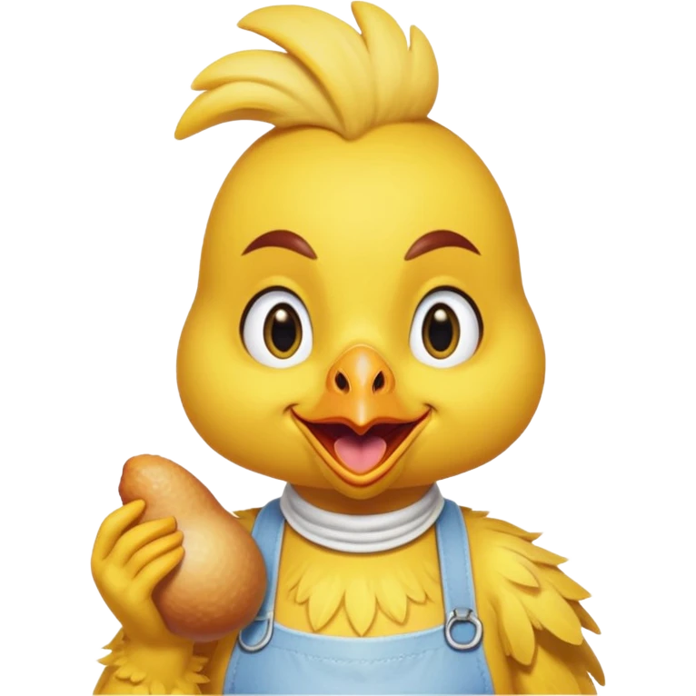 Chica the animatronic chicken girl emoji