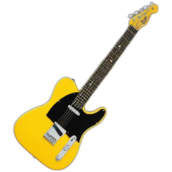 fender yellow telecaster emoji