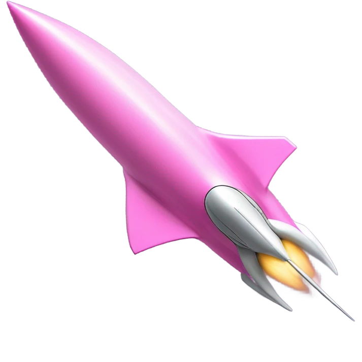 Pink Missile emoji