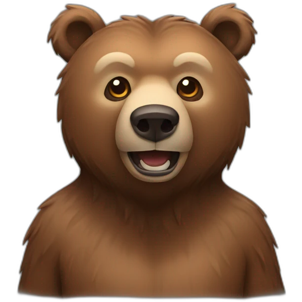 Grizzly Bear emoji