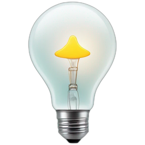 idea bulb in igloo emoji