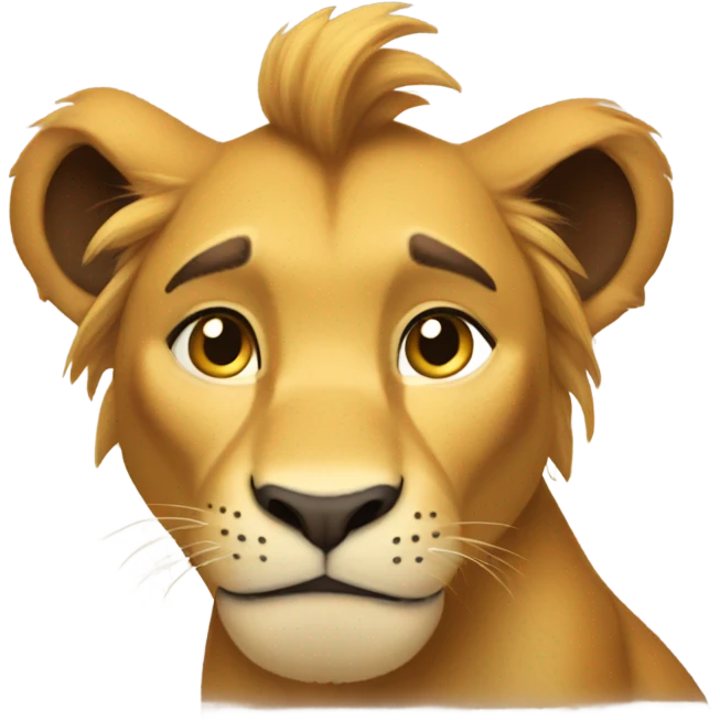 Nala lion king emoji
