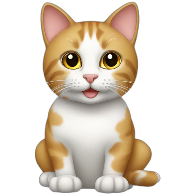Cat on BMW emoji