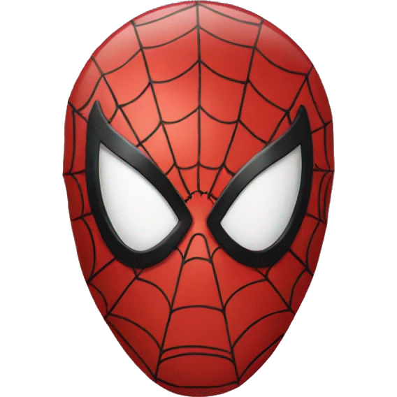 Spiderman mask emoji