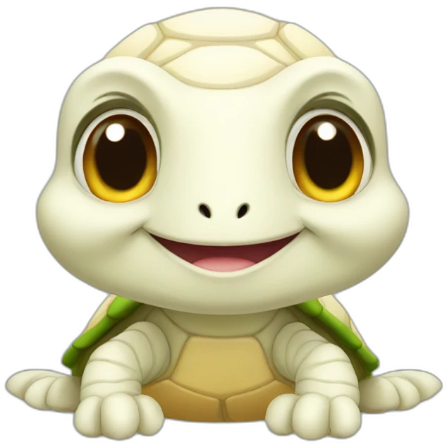 Marguerite tortue emoji