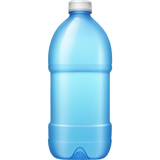 plastic bottle of water emoji