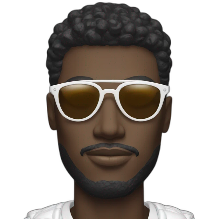 balenciaga male model in big sunglasses emoji