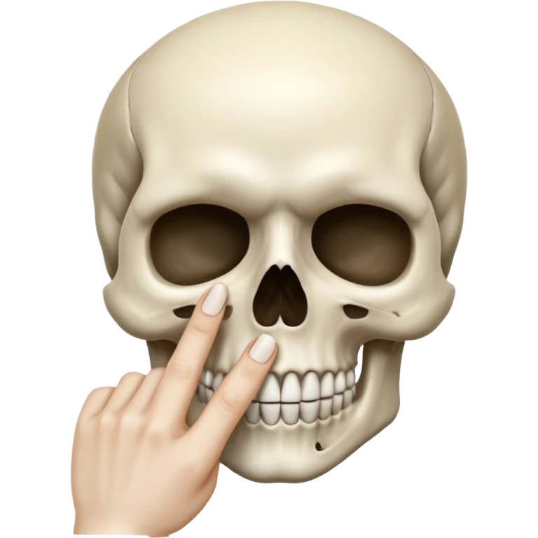 💀+🤫 emoji