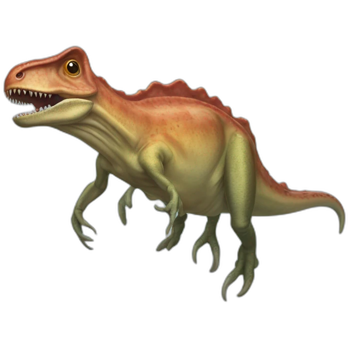 tyrannosaurus rex squid emoji