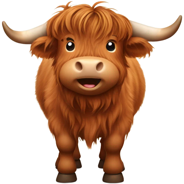 Highland cow emoji