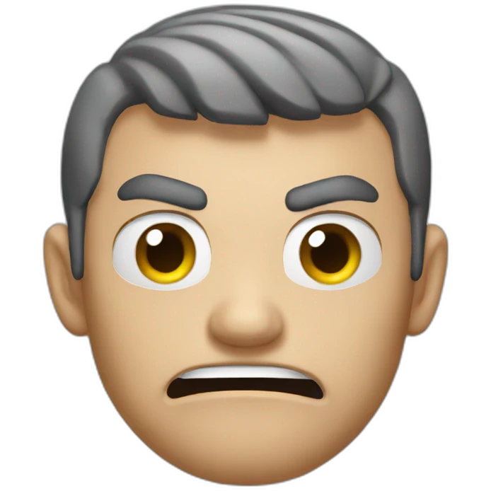 angry airpod emoji