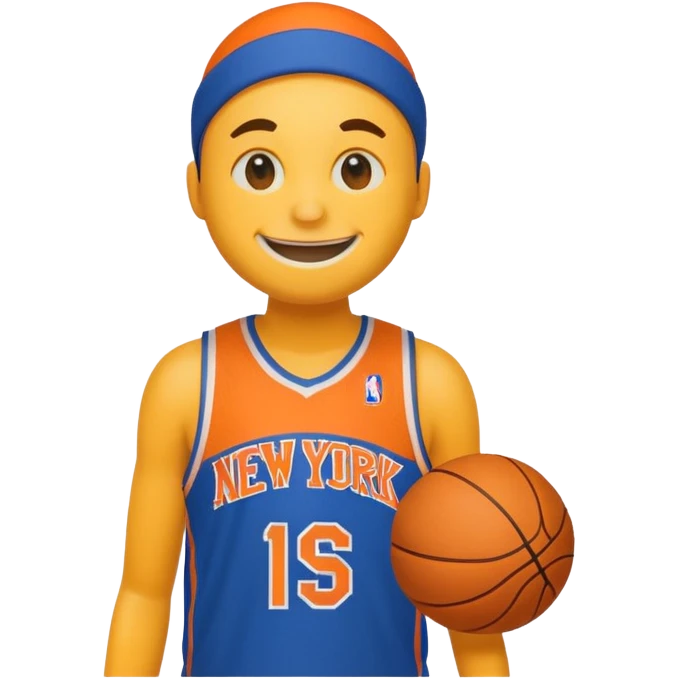 Smiley icon new york knicks emoji