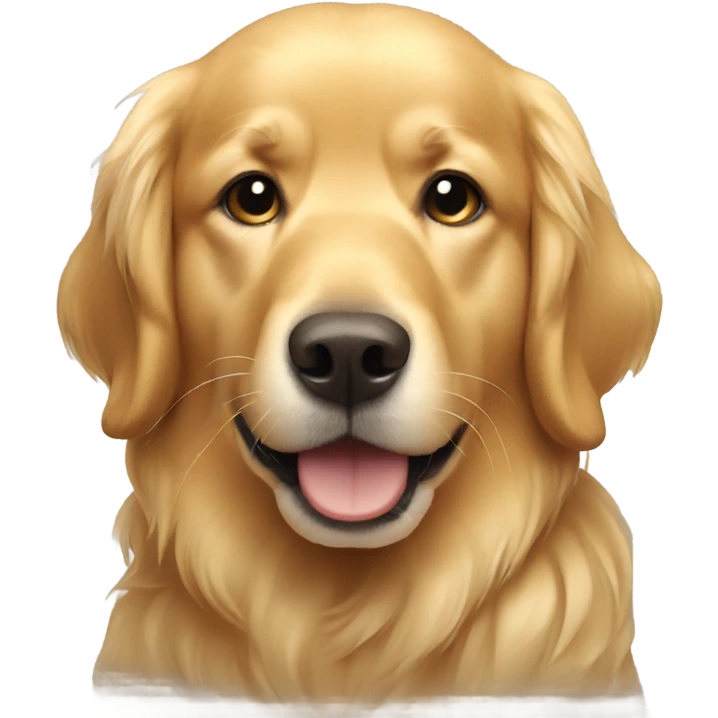 Golden retriever emoji