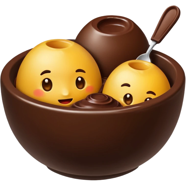 chocolate bowls emoji