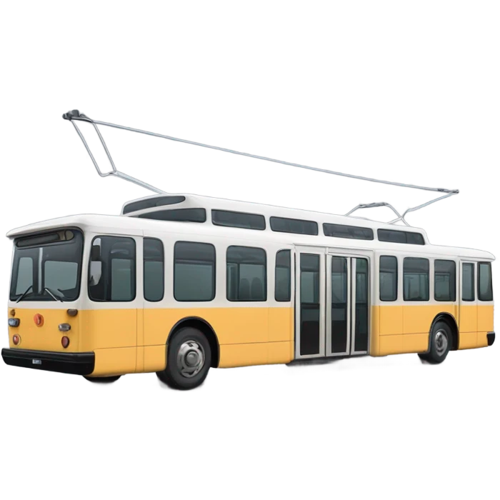 trolleybus emoji