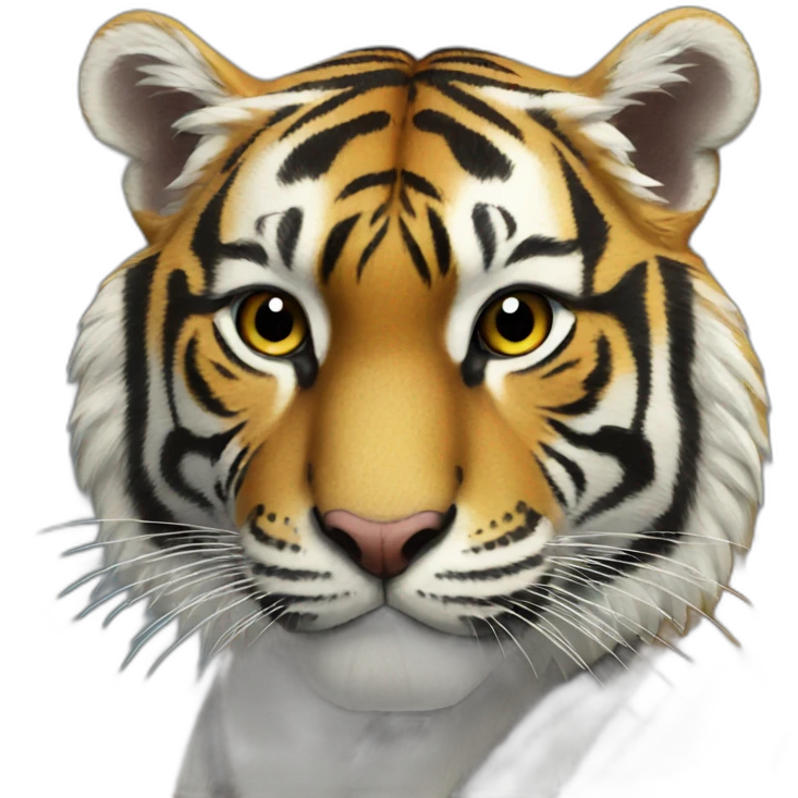 Kazakhstan tiger emoji