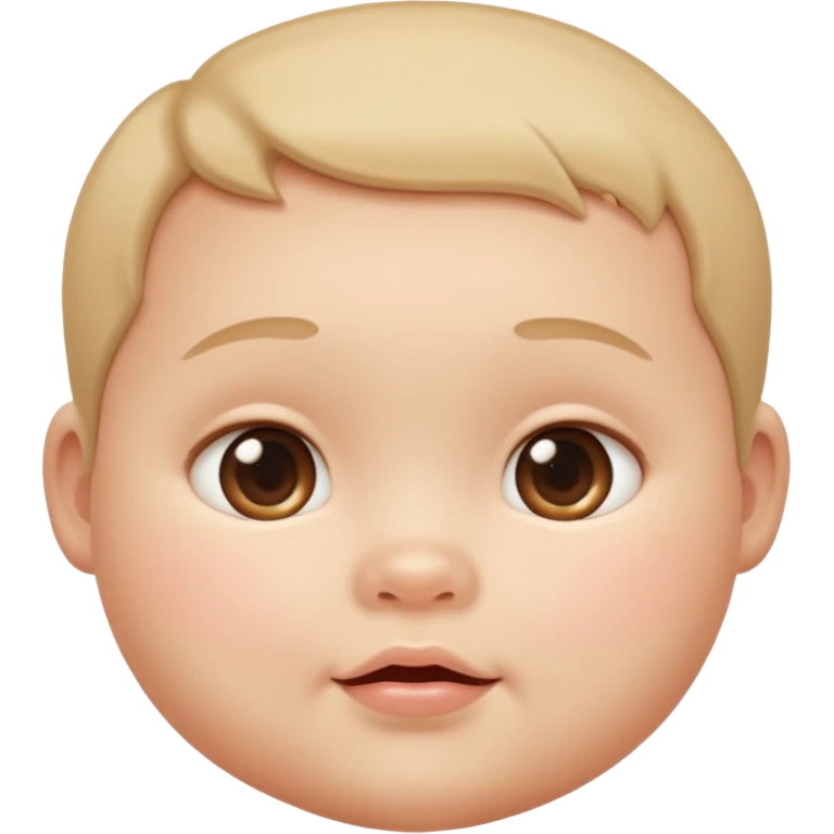 A baby face emoji