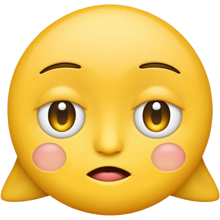 Emoji with sleepy eyes  emoji