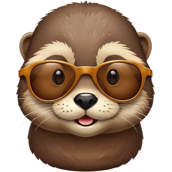 otter in sunglasses emoji