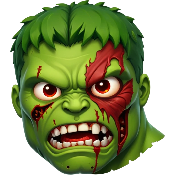 HULK  ZUMBI ROSTO emoji