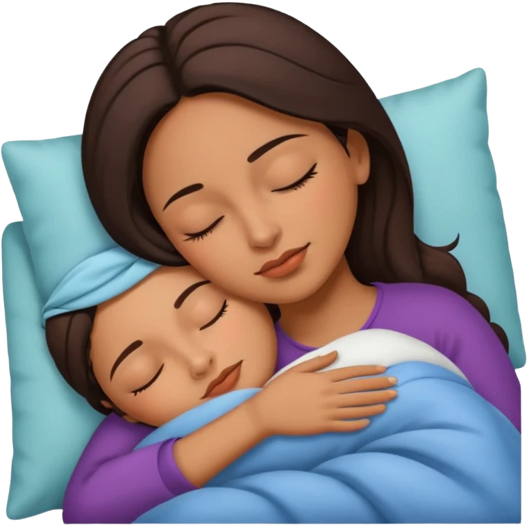 Latina baddie sleeping emoji