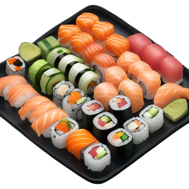 sushi rainbow emoji