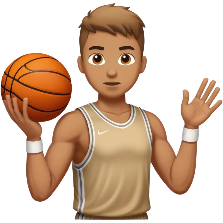 Buff basketball  emoji