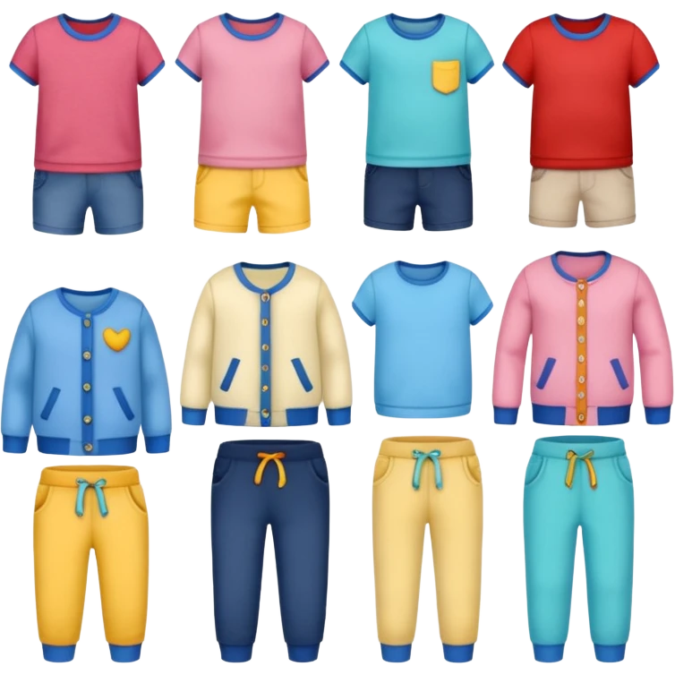 Children clothes emoji