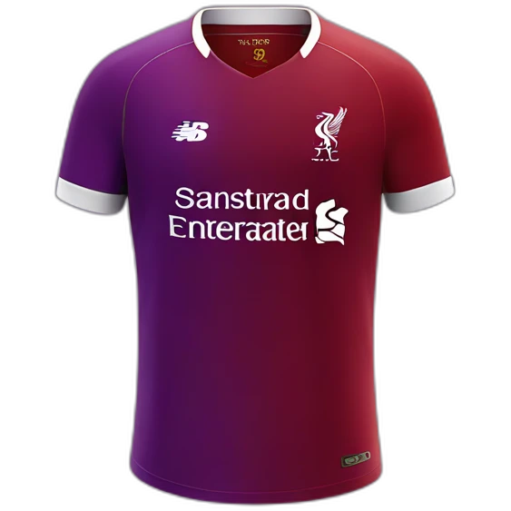 Liverpool FC jersey un purple emoji