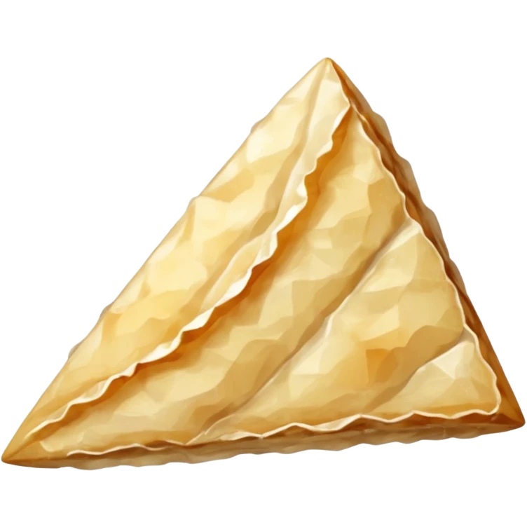 bacalhau salgado seco, triangular emoji