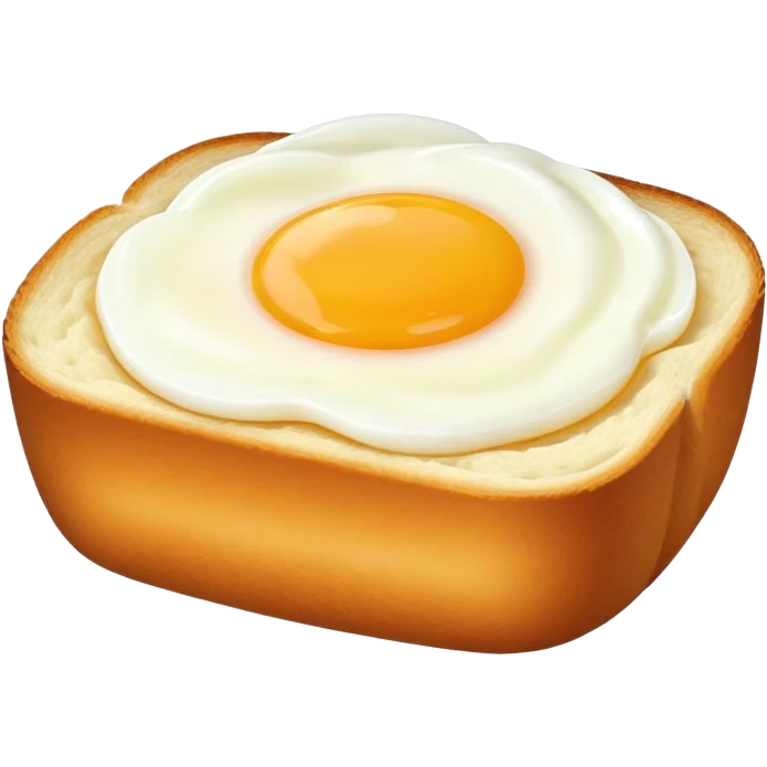 Korean egg bread, simple and appetizing emoji
