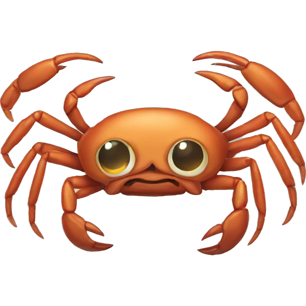 Hair crab emoji