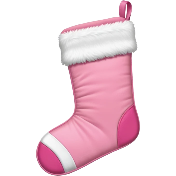 Pink Christmas emoji