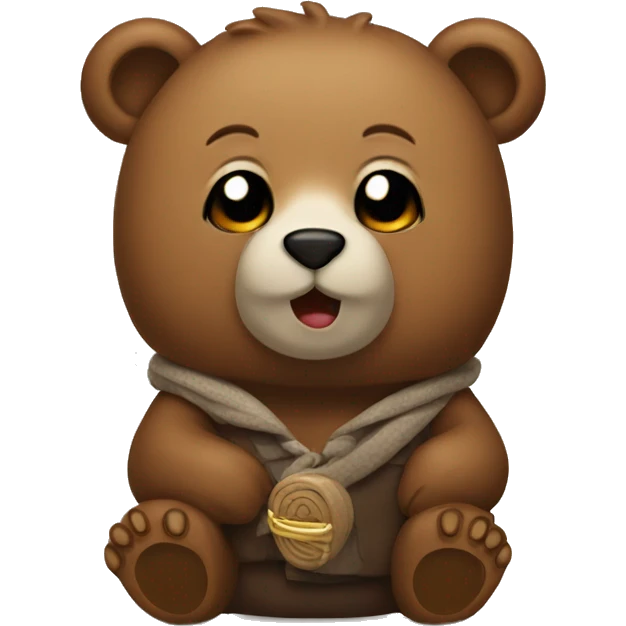 Bear with kufeya  emoji