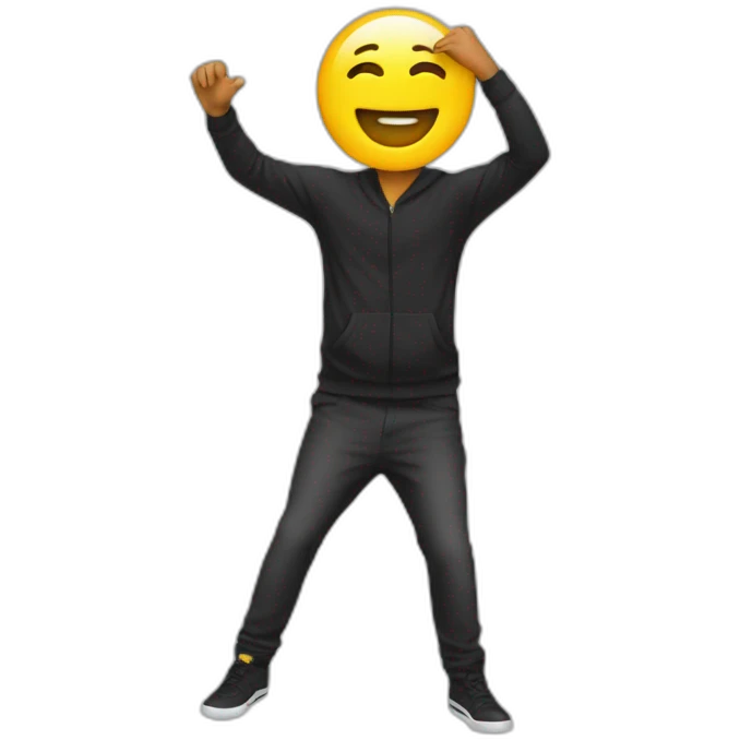 emoji dab emoji
