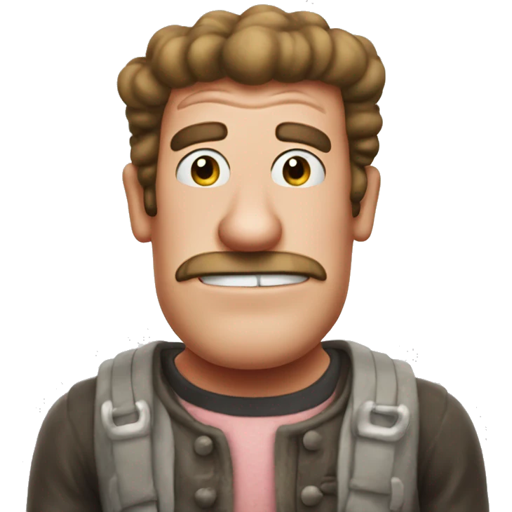 Patrick from Spongebob  emoji