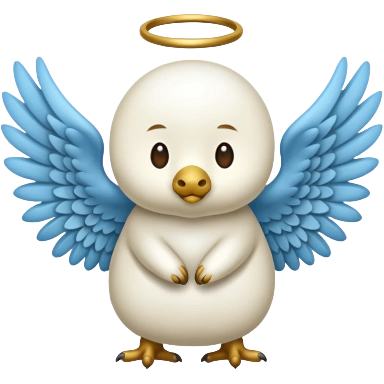 un animal ange de mongolie emoji