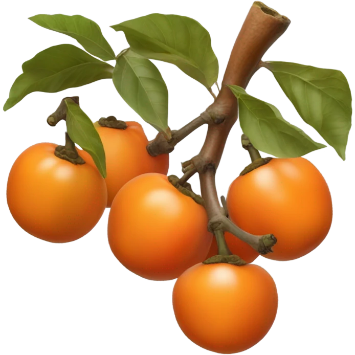 Persimmons emoji